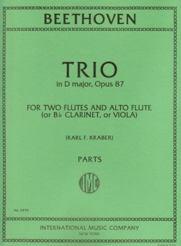 Beethoven, L :: Trio in D major, op. 87