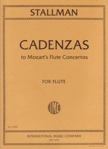 Stallman, R :: Cadenzas to Mozart's Flute Concertos