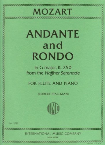 Mozart, WA :: Andante and Rondo in G major, K. 250 from the Haffner Serenade