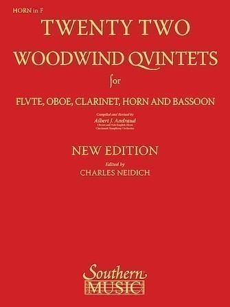 Various :: Twenty Two Woodwind Quintets - Horn