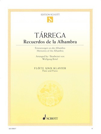 Tarrega, F :: Recuerdos de la Alhambra [Memories of the Alhambra]