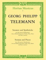 Telemann, GP :: Sonaten und Spielstucke [Sonatas and Pieces] from 'Der getreue Musikmeister'