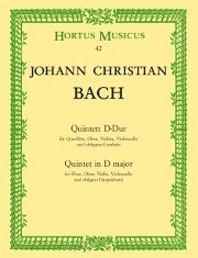 Bach, JC :: Quintett D-Dur [Quintet in D Major]