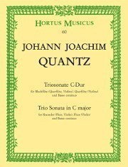 Quantz, JJ :: Triosonate C-Dur [Trio Sonata in C major]