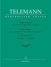Telemann, GP :: Neun Sonaten [Nine Sonatas] TWV 40:141-149