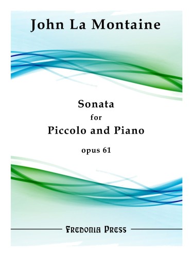 La Montaine, J :: Sonata for Piccolo and Piano op. 61
