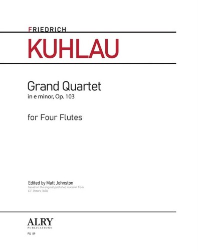 Kuhlau, F :: Grand Quartet in E minor, op. 103