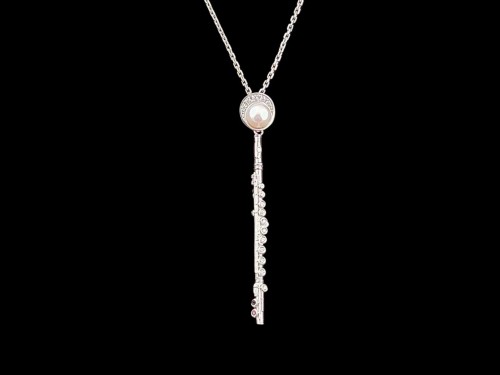 Necklace - Song Flute with Pearl