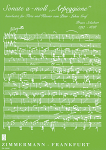 Schubert, F :: Sonate a-moll 'Arpeggione' [Sonata in A minor 'Arpeggione']