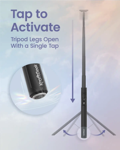 KraftGeek JustTap Magnetic Phone Tripod