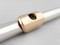 Headjoint - Miyazawa .958 Silver MZ11, w/ 9K Lip Plate, & 14k Gold Riser #F216 (Demo Sale)