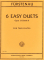 Furstenau, A :: 6 Easy Duets op. 137, Book II