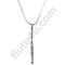 Necklace - Flute Silver
