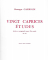 Gariboldi, G :: Vingt Caprices Etudes Op. 333 [Twenty Caprice Etudes Op. 333]