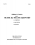 Pardus, WD :: Suite for Flute Quintet