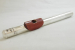 Mancke Flute Headjoint - Sterling Silver/Pink Ivory Lip and Riser