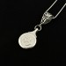 Necklace - Engraved Plateau Key - Sunflower
