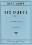 Berbiguier, BT :: Six Duets op. 59