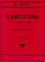 Blavet, M :: Variations on a Theme by Corelli