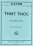 Haydn, J :: Three Trios