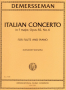 Demersseman, J :: Italian Concerto in F major, op. 82, no. 6