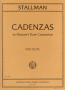 Stallman, R :: Cadenzas to Mozart's Flute Concertos