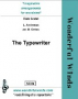 Anderson, L :: The Typewriter