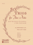 Hook, J :: Six Trios, Op. 83 - First Part