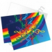 Note Card - Treble Clef Rainbow