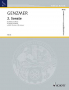 Genzmer, H :: 2nd Sonate e-Moll [Sonata in E minor]