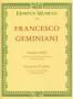 Geminiani, F :: Sonate e-Moll [Sonata in E minor]